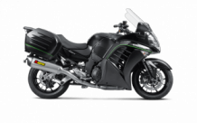 Akrapovic Slip-on Line Titanium Einddemper met E-keur Kawasaki GTR 1400 2008 > 2017